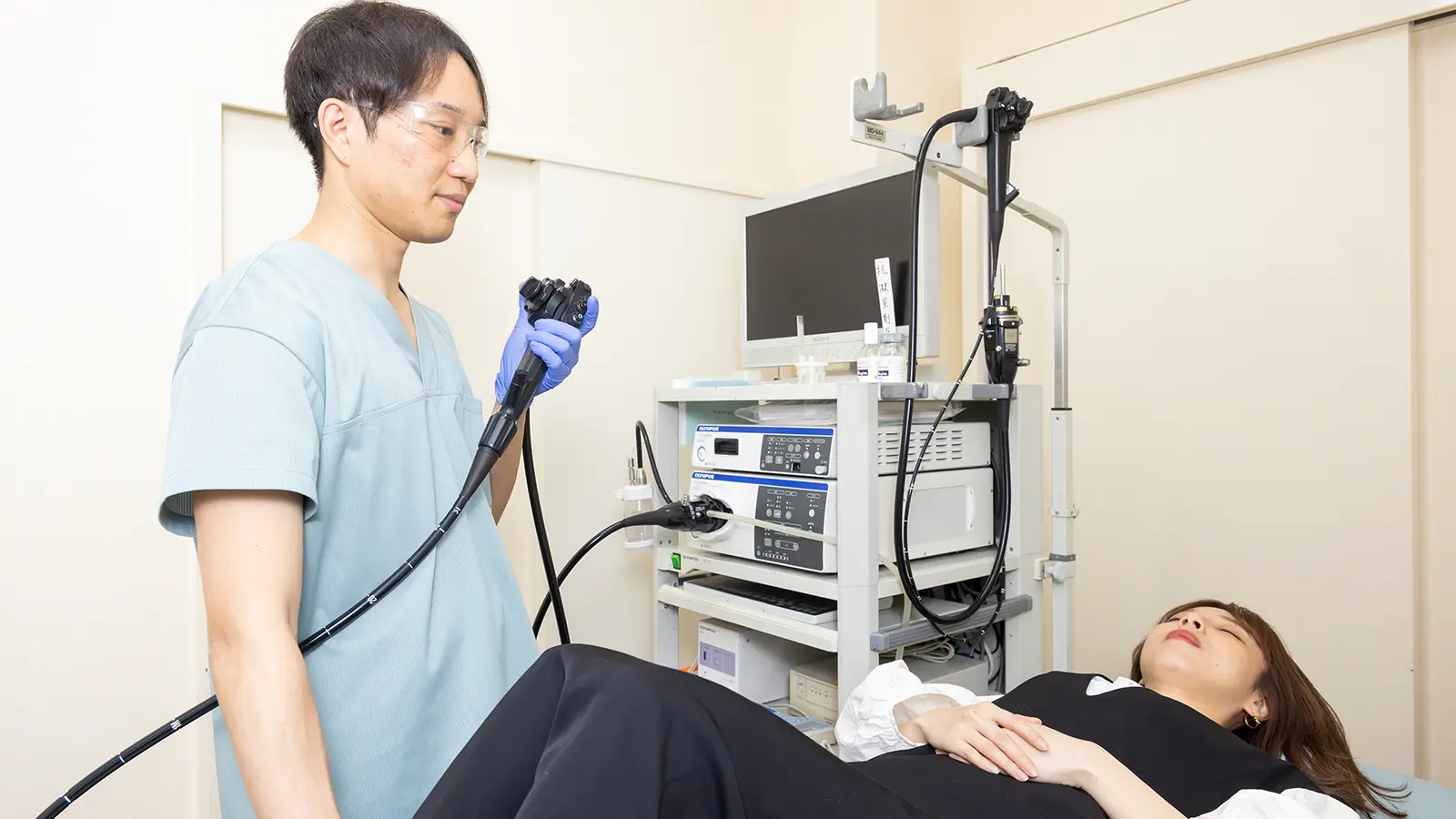 鎮静剤を活用した負担の少ない検査